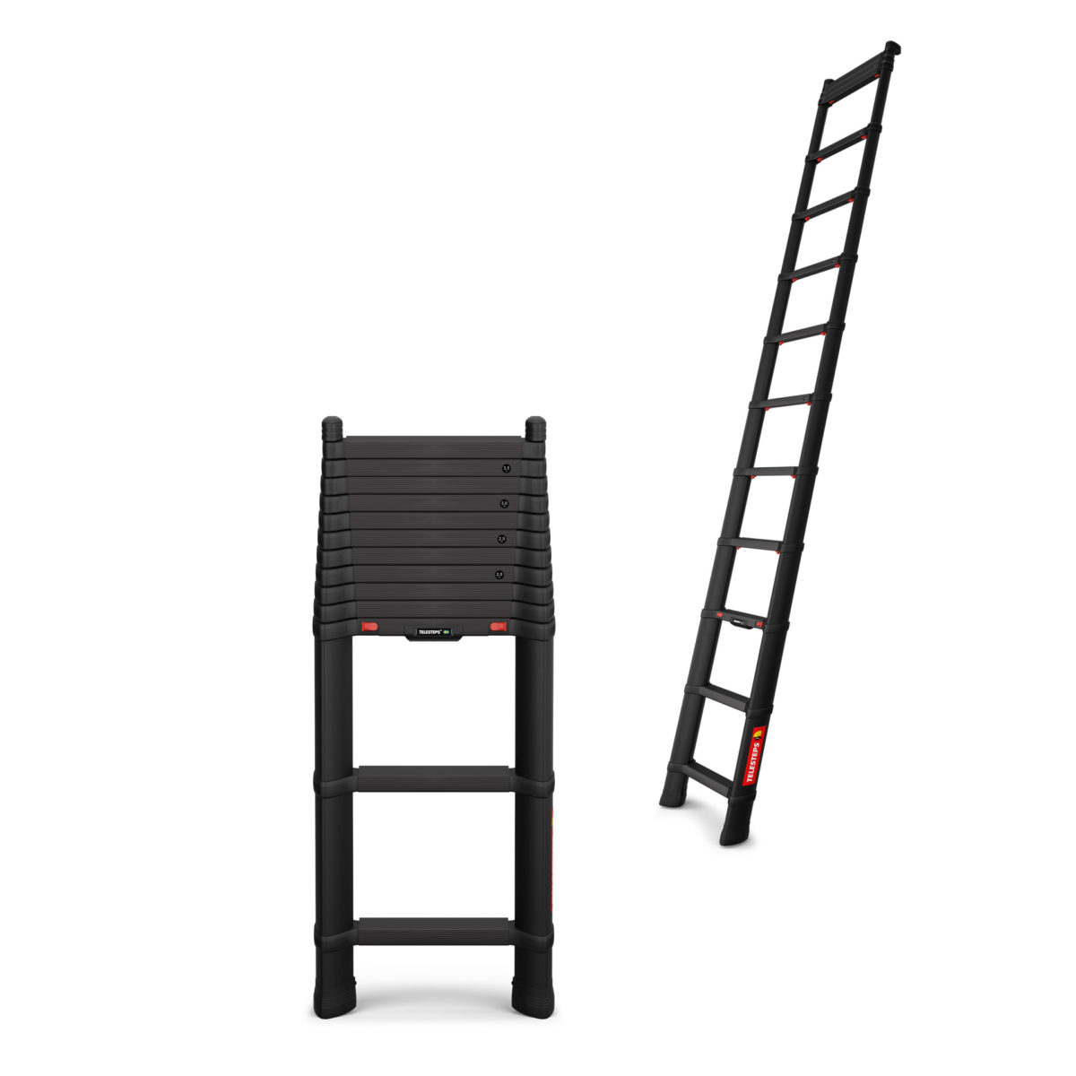 Tactical 3,5 folded and extended